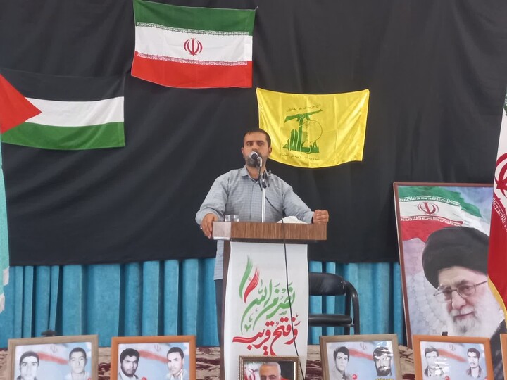 تصاویر| نماز جمعه عبادی سیاسی خوسف