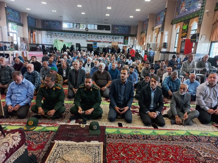 تصاویر| نماز جمعه عبادی سیاسی خوسف