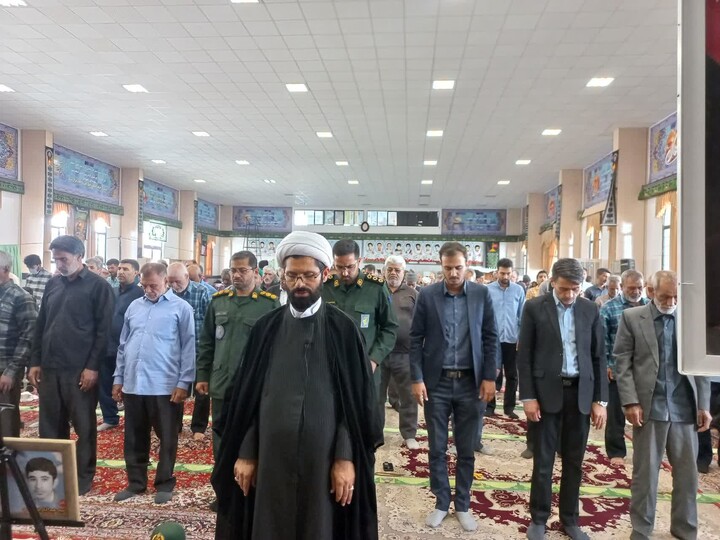 تصاویر| نماز جمعه عبادی سیاسی خوسف