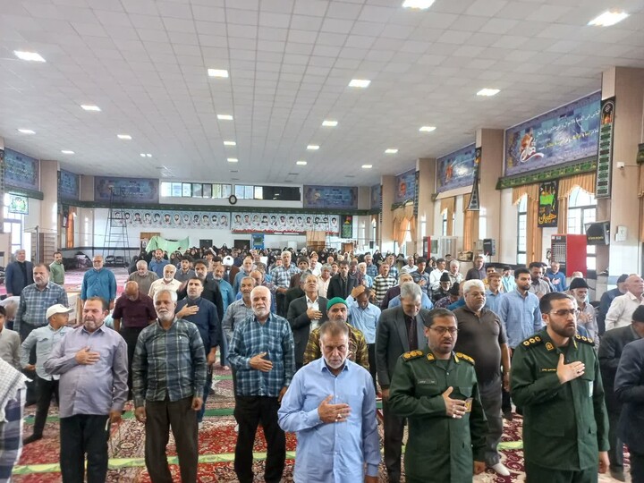 تصاویر| نماز جمعه عبادی سیاسی خوسف