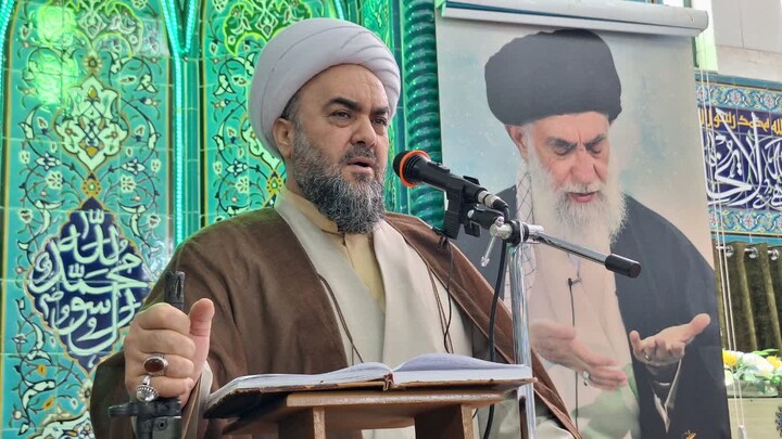 تصاویر/ اقامه نماز عبادی سیاسی جمعه در ترکمنچای