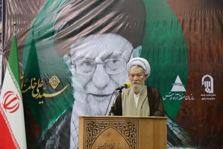 تصاویر/ اقامه نماز عبادی سیاسی جمعه در جلفا