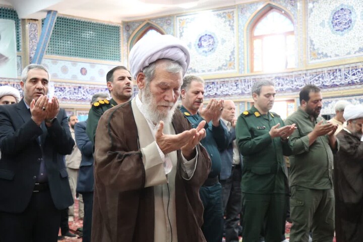تصاویر/ اقامه نماز عبادی سیاسی جمعه در جلفا