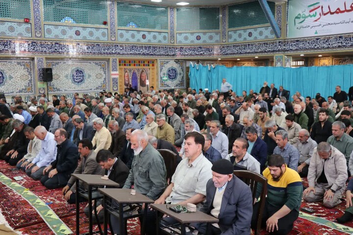 تصاویر/ اقامه نماز عبادی سیاسی جمعه در جلفا