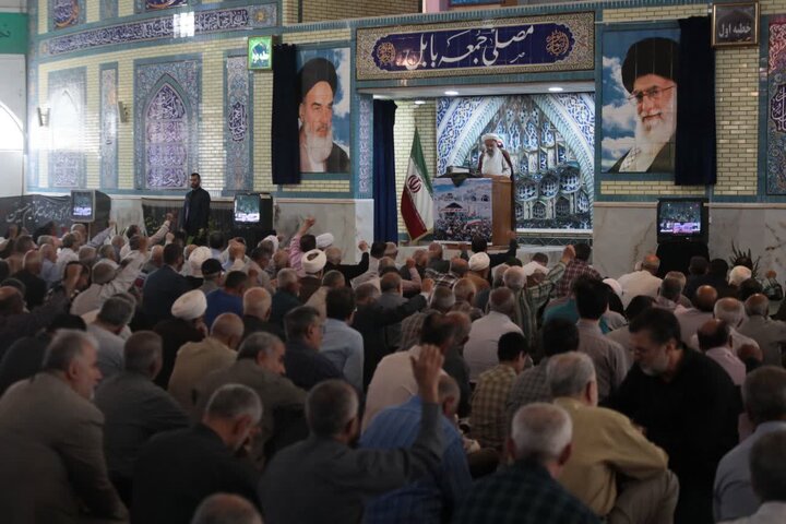 تصاویر/ نماز عبادی سیاسی جمعه شهرستان بابل
