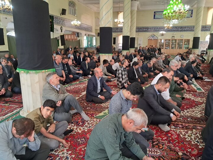 تصاویر/ اقامه نماز عبادی سیاسی جمعه در خسروشاه
