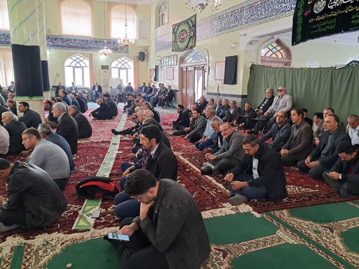 تصاویر/ اقامه نماز عبادی سیاسی جمعه در خسروشاه