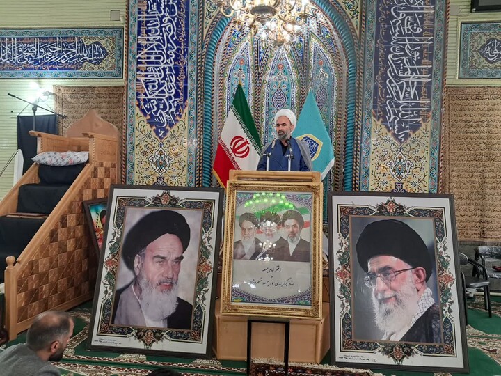 تصاویر/ اقامه نماز عبادی سیاسی جمعه در خسروشاه