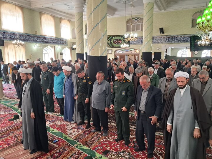 تصاویر/ اقامه نماز عبادی سیاسی جمعه در خسروشاه