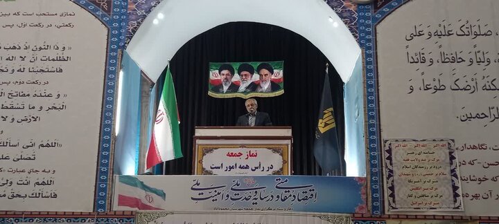 تصاویر/ نماز عبادی سیاسی جمعه شهرستان محمودآباد