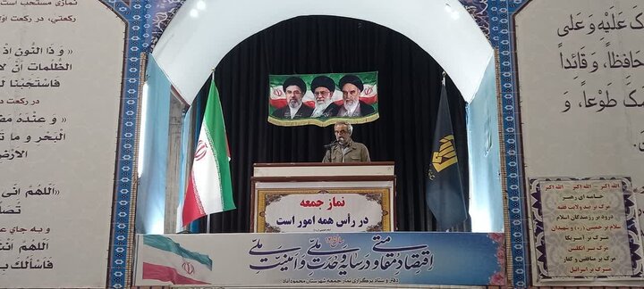 تصاویر/ نماز عبادی سیاسی جمعه شهرستان محمودآباد