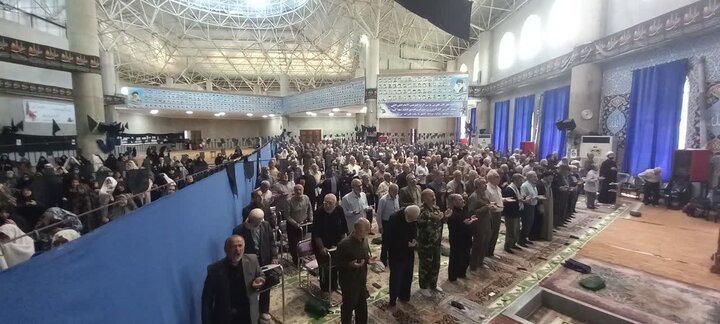 تصاویر/ نماز عبادی سیاسی جمعه شهرستان محمودآباد