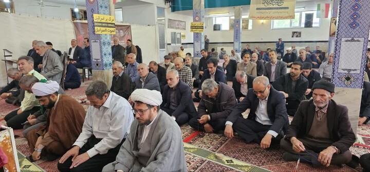 تصاویر/ اقامه نماز عبادی سیاسی جمعه در سلطانیه