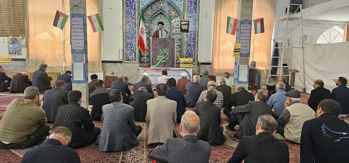 تصاویر/ اقامه نماز عبادی سیاسی جمعه در سلطانیه