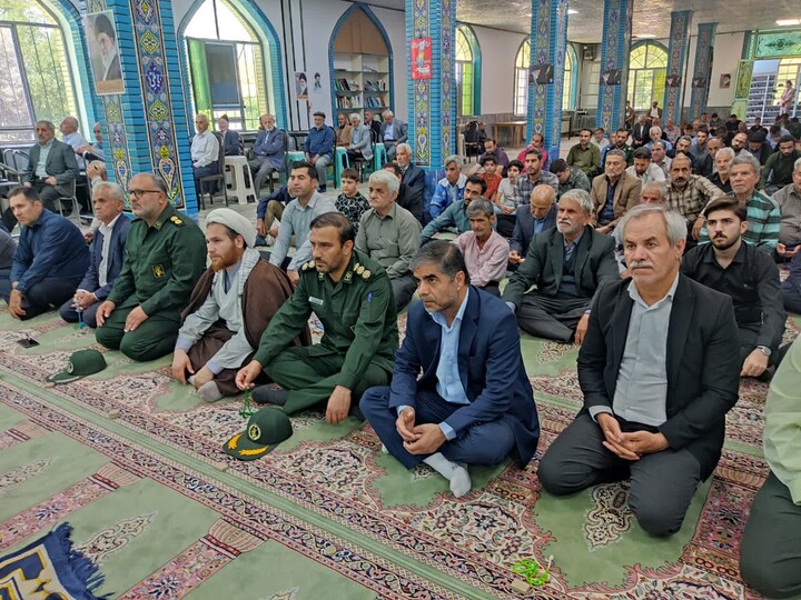 تصاویر/ اقامه نماز عبادی سیاسی جمعه در طارم