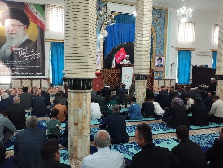 تصاویر/ اقامه نماز عبادی سیاسی جمعه در لیلان