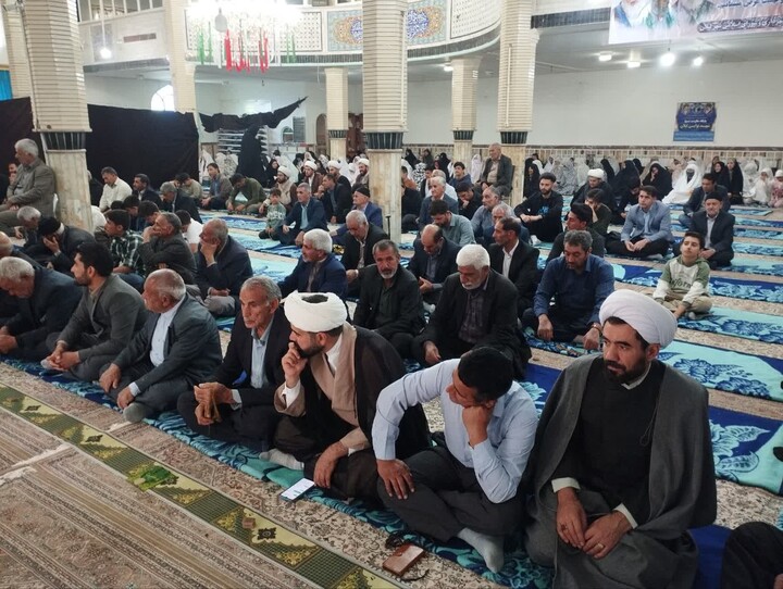 تصاویر/ اقامه نماز عبادی سیاسی جمعه در لیلان