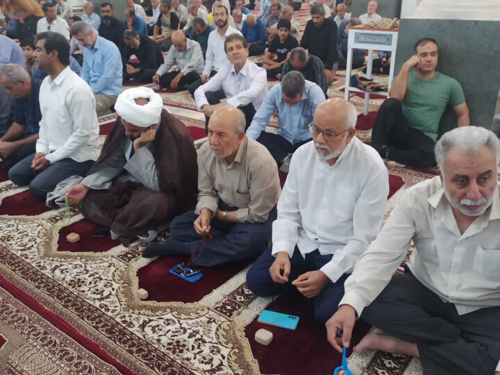 نماز جمعه برازجان به روایت تصویر