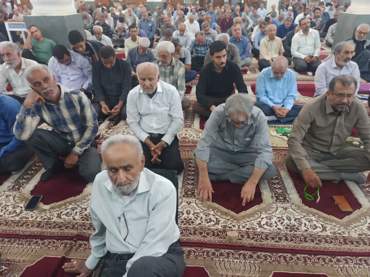 نماز جمعه برازجان به روایت تصویر