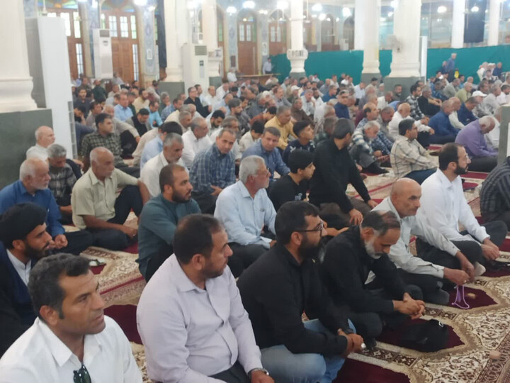 نماز جمعه برازجان به روایت تصویر
