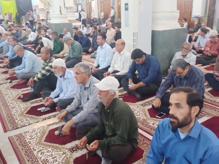نماز جمعه برازجان به روایت تصویر