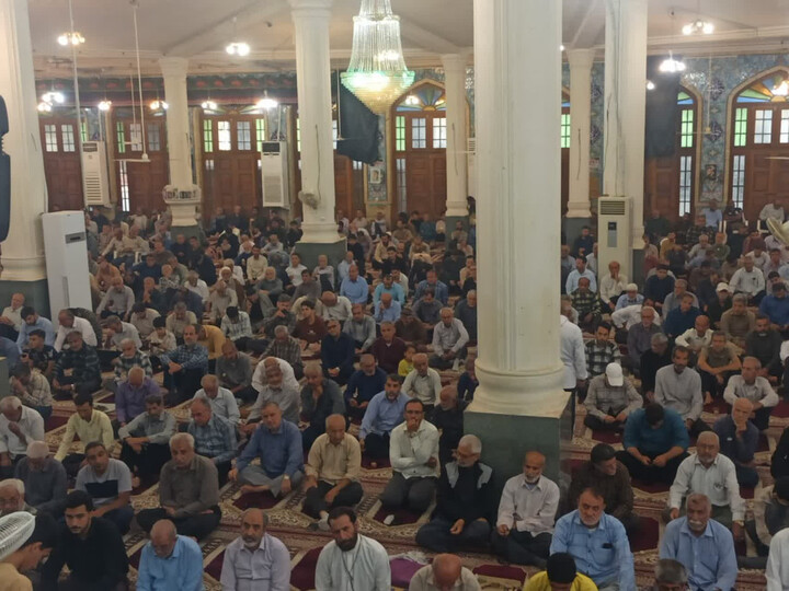 نماز جمعه برازجان به روایت تصویر