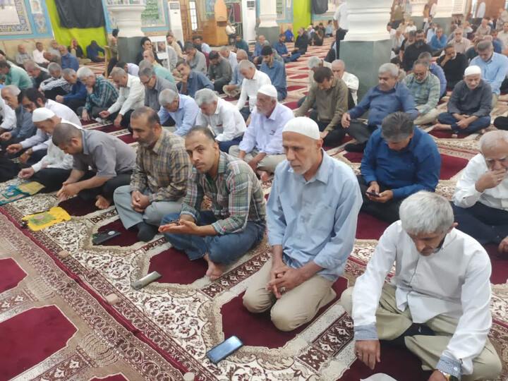 نماز جمعه برازجان به روایت تصویر