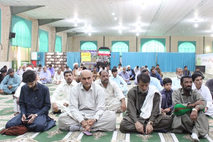تصاویر/ آیین عبادی سیاسی نماز جمعه شهرستان دلگان