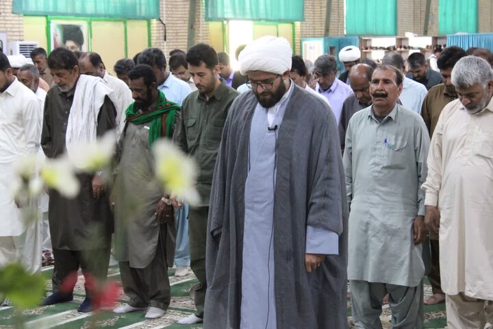 تصاویر/ آیین عبادی سیاسی نماز جمعه شهرستان دلگان