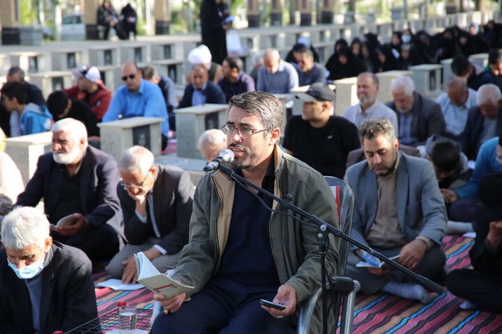 تصاویر / برگزاری دعای ندبه در اسدآباد