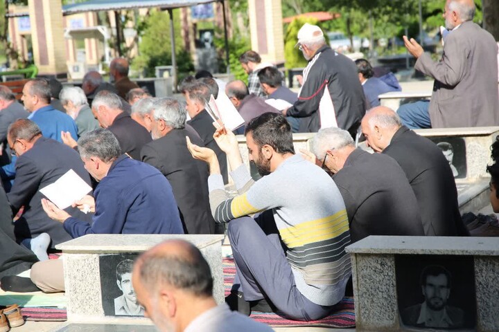 تصاویر / برگزاری دعای ندبه در اسدآباد