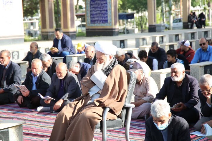 تصاویر / برگزاری دعای ندبه در اسدآباد