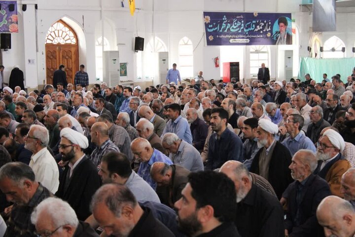 تصاویر/ نماز عبادی سیاسی جمعه شهرستان آمل