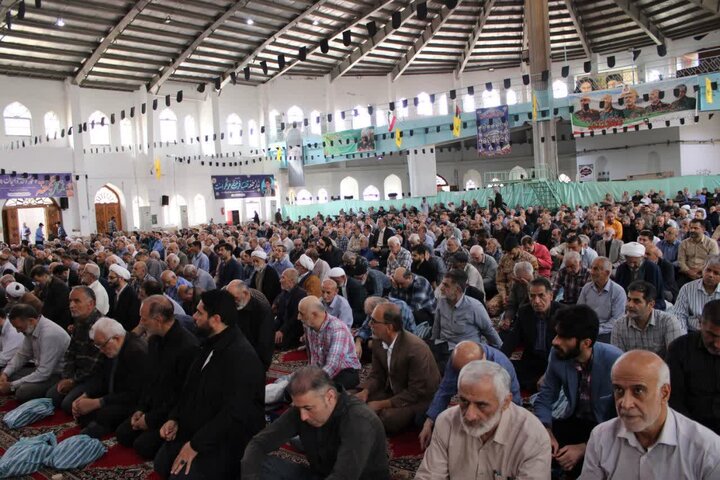 تصاویر/ نماز عبادی سیاسی جمعه شهرستان آمل