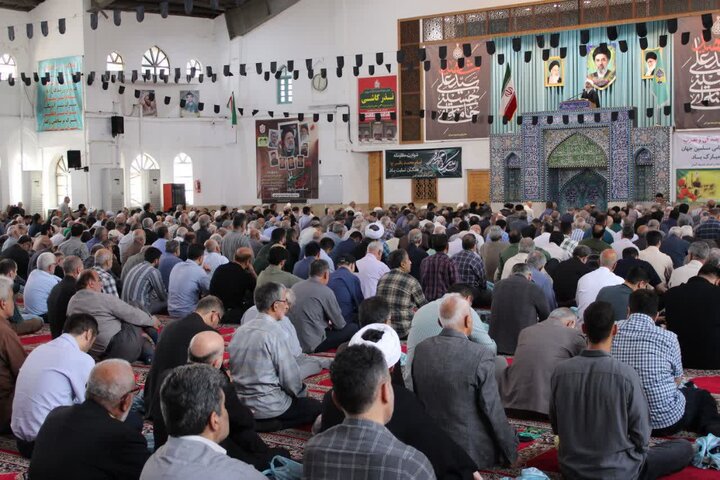 تصاویر/ نماز عبادی سیاسی جمعه شهرستان آمل