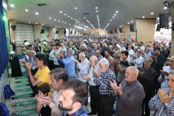 تصاویر/ نماز عبادی سیاسی جمعه شهر چهاردانگه