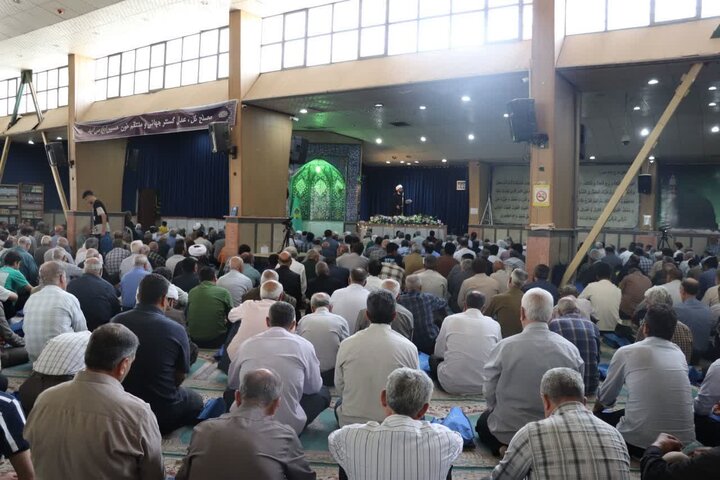 تصاویر/ نماز عبادی سیاسی جمعه شهر چهاردانگه