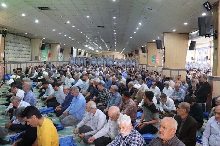 تصاویر/ نماز عبادی سیاسی جمعه شهر چهاردانگه