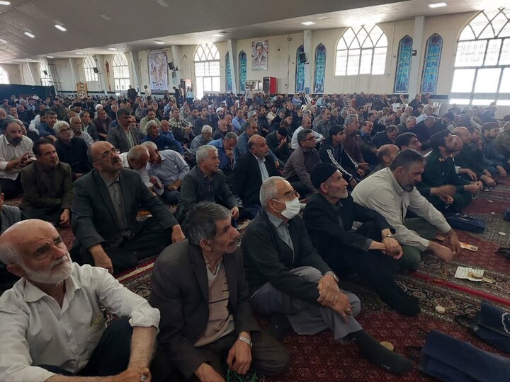 تصاویر / اقامه نماز جمعه بهار