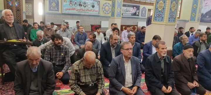 تصاویر / برپایی نماز جمعه قهاوند