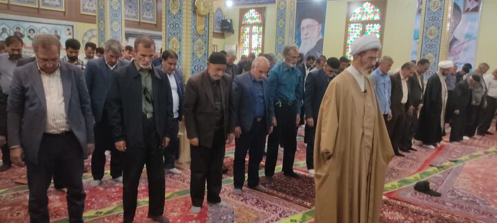 تصاویر / برپایی نماز جمعه قهاوند