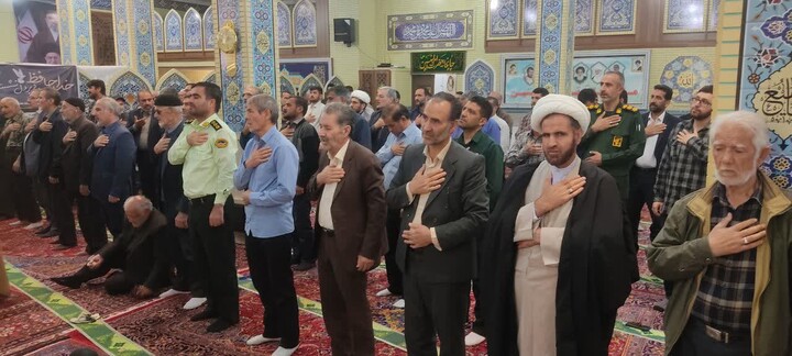 تصاویر / برپایی نماز جمعه قهاوند