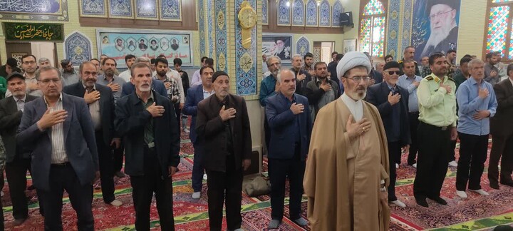 تصاویر / برپایی نماز جمعه قهاوند