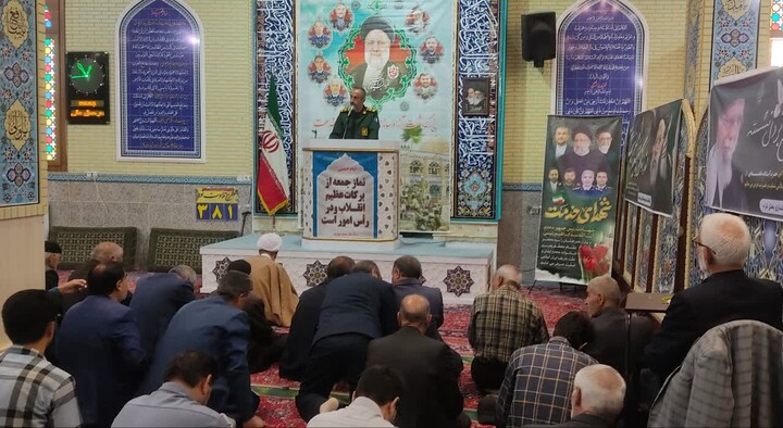 تصاویر / برپایی نماز جمعه قهاوند