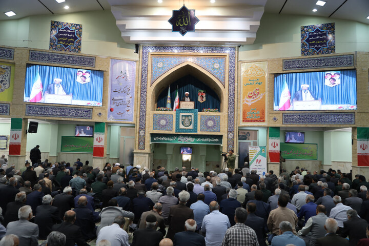 تصاویر /  اقامه نماز جمعه ۱ خرداد همدان