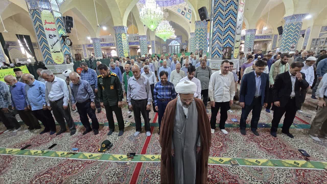 تصاویر/ نماز جمعه این هفته شهرستان بهاباد
