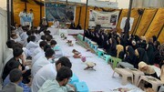 حیدر آباد پاکستان میں شہدائے اسلام کے ایصالِ ثواب کے لیے پروقار محفلِ قرأتِ قرآن، آیت اللہ رئیسی کو خراجِ عقیدت