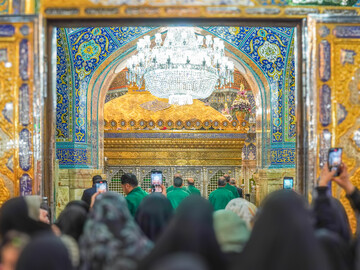مراسم شهادت امام محمدباقر(ع) و مسلم بن عقیل(ع) در حرم بانوی کرامت