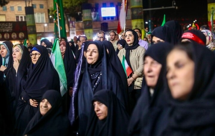 تصاویر/ تجمع حمایت از وطن در شهر ری