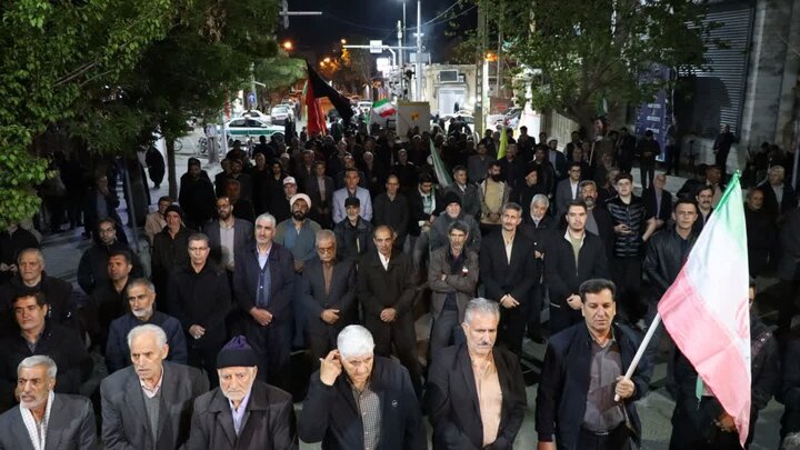 تصاویر/ موج هشتاد و چهارم حماسه آفرینی مردم تکاب در خیابان انقلاب